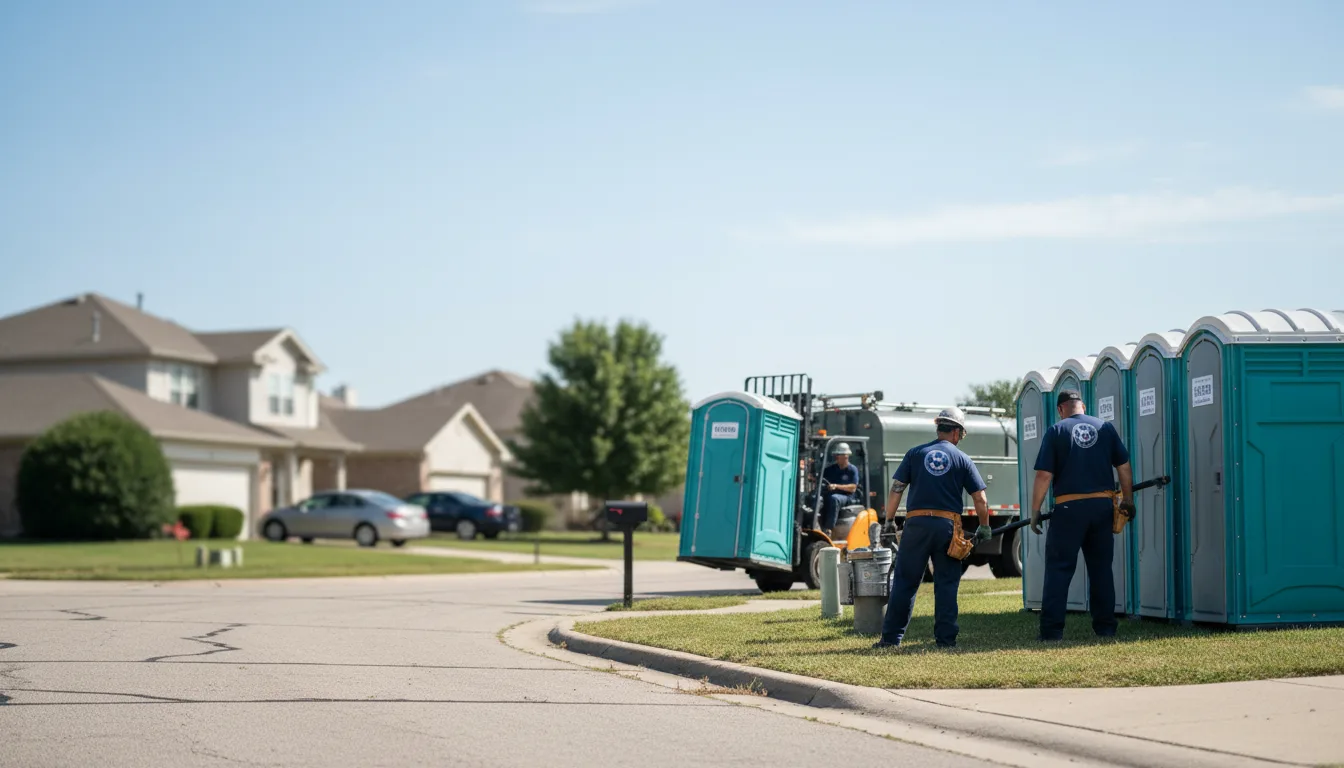 Porta Potty Rental in Noble, LA near me